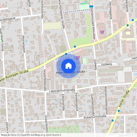 8053 Graz, 15.Bez.:Wetzelsdorf, Peter Rosegger Straße 29-39a