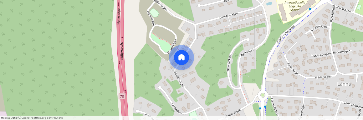 Djupdalsvägen, Skogås