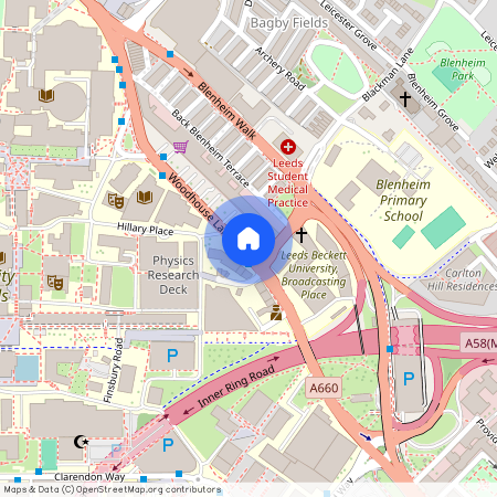 Flat 2, 2 Blenheim Terrace, LS2 9JG