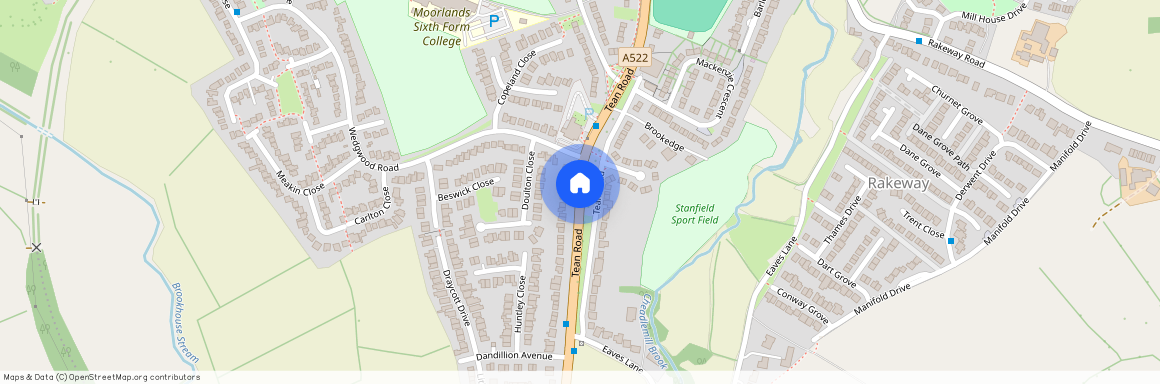 Tean Road, Cheadle, Stoke-On-Trent, ST10