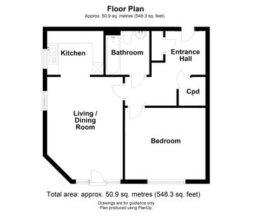 Well presented 1 bedroom, second floor apartment located just off M... - Photo 1