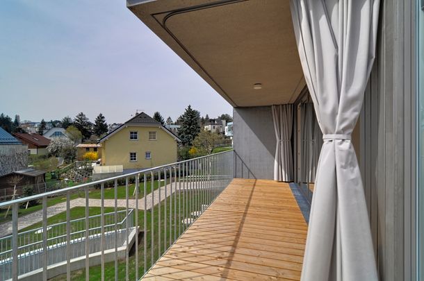 Sonnige Balkonwohnung mit Gartenblick - Photo 1