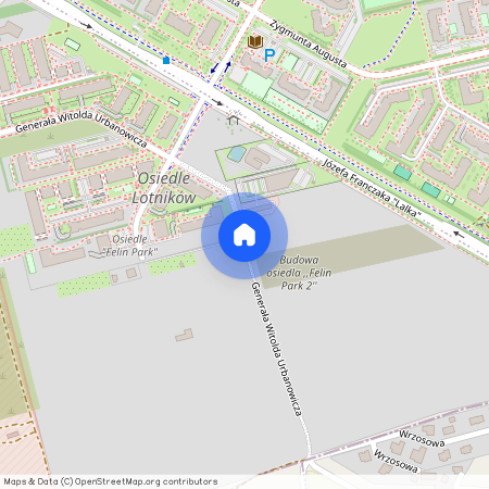 ul. Generała Witolda Urbanowicza, Kośminek, Lublin, lubelskie