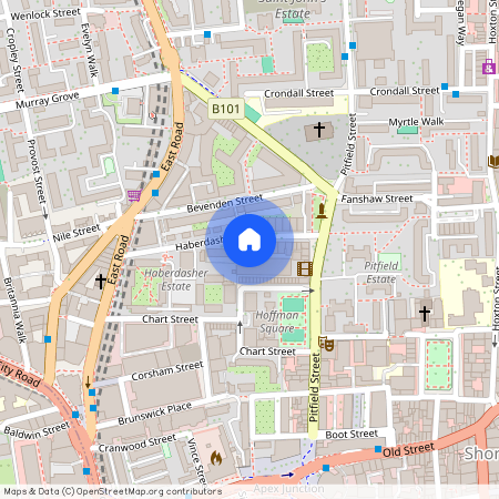 Haberdasher Street, Hoxton, N1