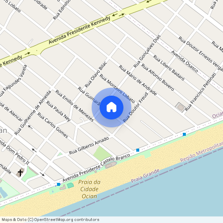 Rua Guimaraes Rosa, 236, Praia Grande, Praia Grande - SP, 11704-160, Brazil