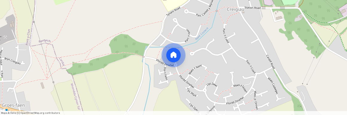 Llys Caradog, Creigiau, Cardiff