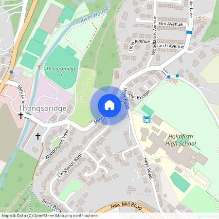 Miry Lane, Thongsbridge