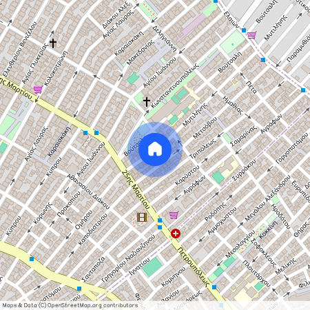 Μυτιλήνης, 77 132 32 Ίλιον, Κέντρο (Ίλιον)