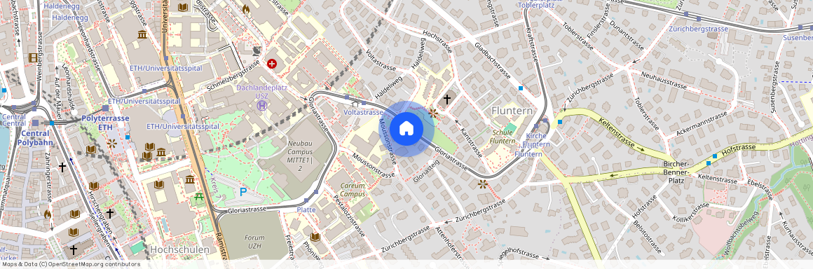 Gloriastrasse 60, 8044 Zürich