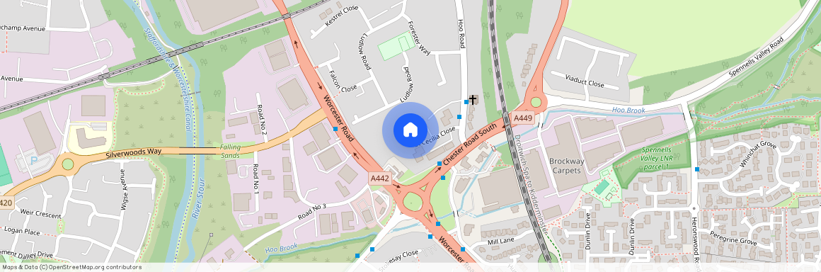 St Peters Close, Kidderminster