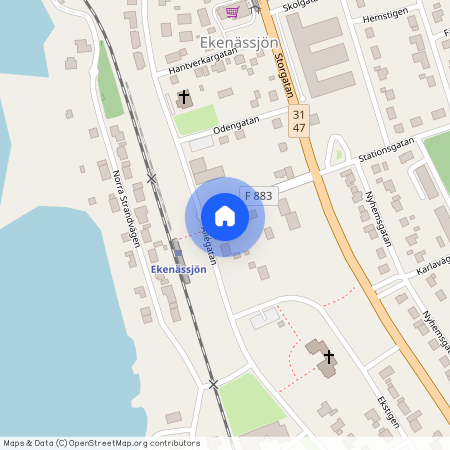 Ekenässjön, Jönköping, Vetlanda, Stationsgatan 2 lgh 1204