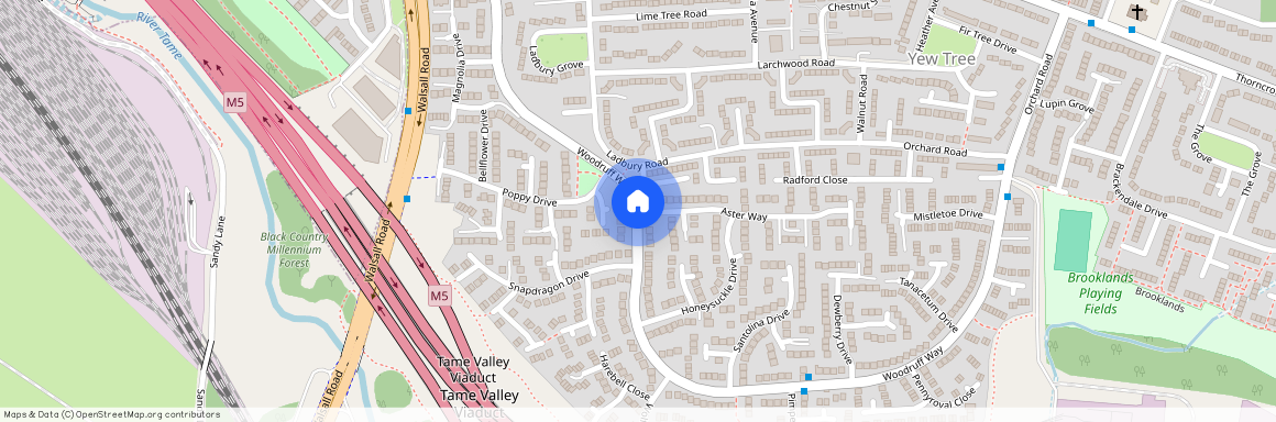 Woodruff Way, Walsall, West Midlands, WS5