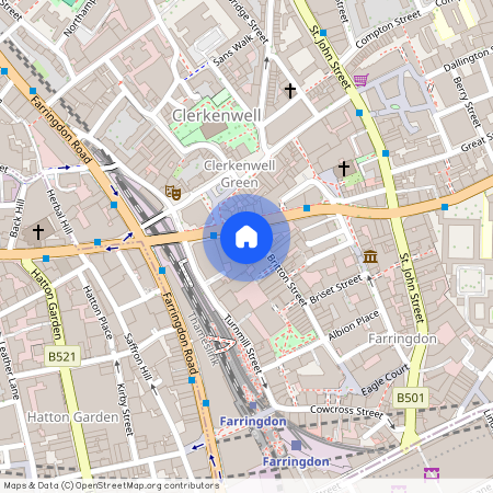 Britton Street, Clerkenwell, EC1M