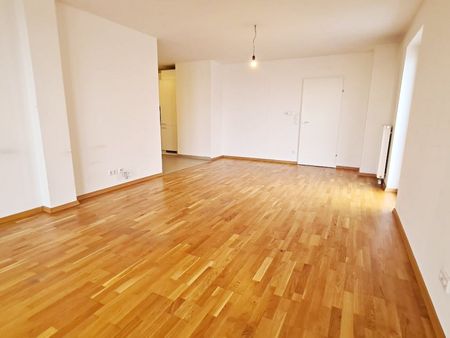 DACHGESCHOSS, gepflegte 103 m2 Neubau mit Loggia und Balkon, Wohnküche, 3 Zimmer, Wannenbad, Parketten, Holbeingasse - Photo 5