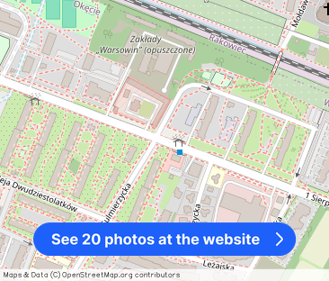 ⭐Włochy, ul.1 Sierpnia, 38 m²,2 Pokoje,Widna Kuchnia,Stacja PKP,Zieleń - Photo 1
