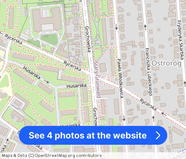 Grochowska umeblowana kawalerka 30m2, pralka, lodó - Photo 1