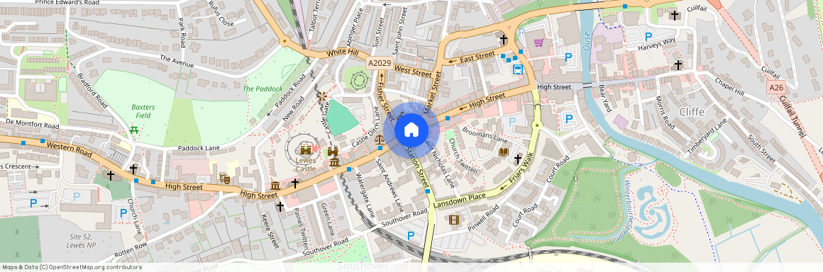 High Street, Lewes, East Sussex, BN7