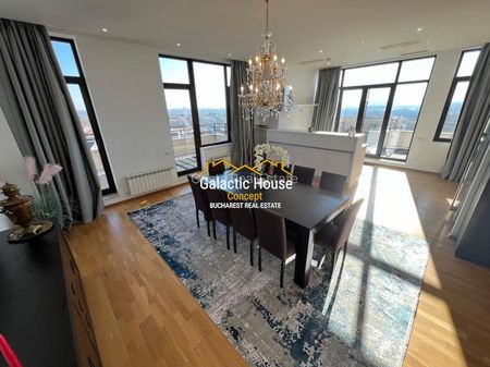 PENTHOUSE TERASA 350 MP | LUX | BANEASA de inchiriat Baneasa, Bucuresti - Photo 5