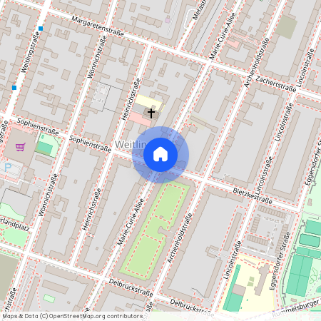 Marie-Curie-Allee, 10315 Berlin - Friedrichsfelde