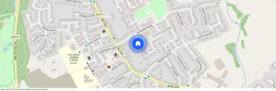 4-Bed Semi-Detached House to Let on Dovedale Close, Ingol, Preston