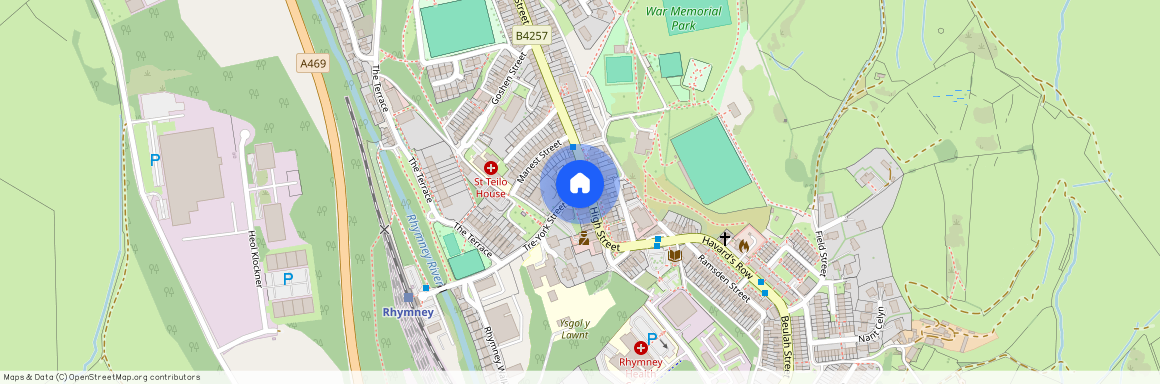 High Street, Rhymney, NP22