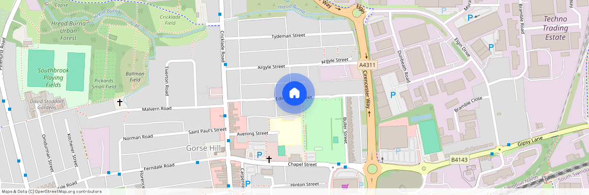 Edinburgh Street, Swindon, Wiltshire, SN2