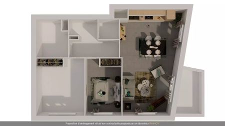 location Appartement T3 DE 64.8m² À TOULOUSE - Photo 3