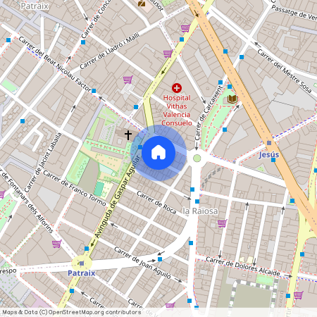 Calle Compromiso Caspe 8, Piso 5, Puerta 5