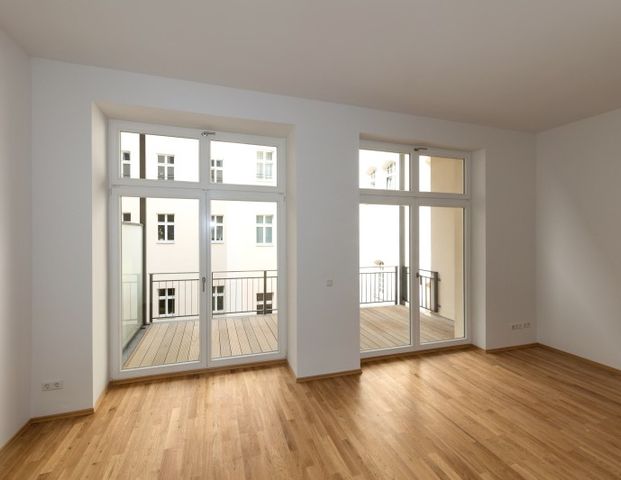 Modern historisch Wohnen im ehemaligen Deutschen Buchgewerbehaus ! - Photo 1