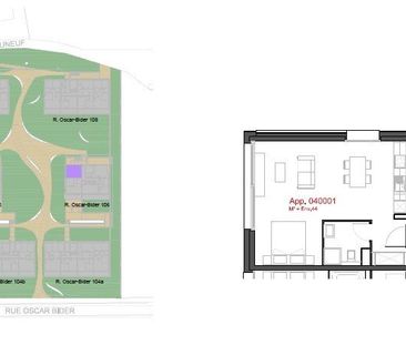 1.5 Zimmer, 44 m², EG - Foto 1