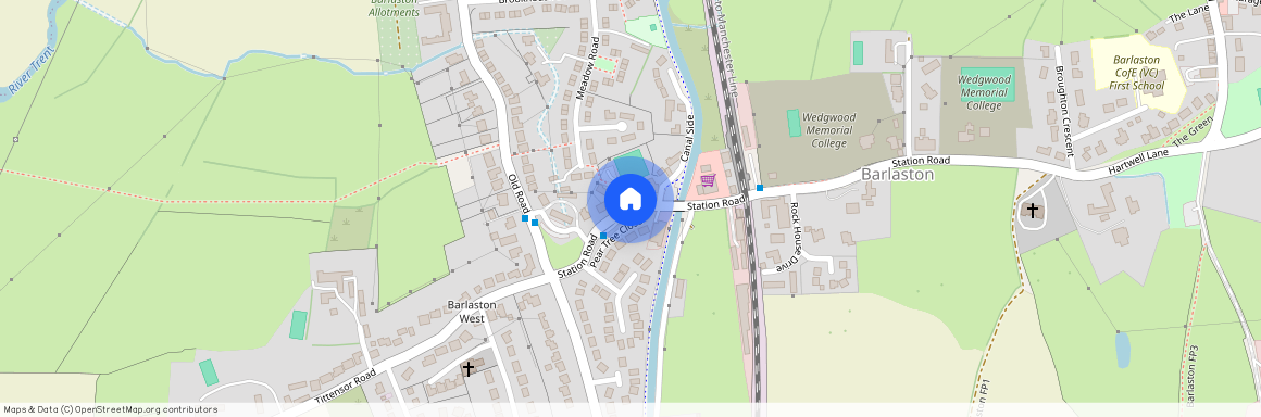 Barlaston, Stone ST12