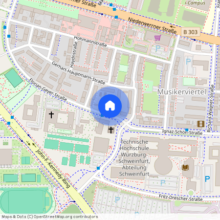 Florian-Geyer-Straße 8 1/2, 97421 Bayern - Schweinfurt