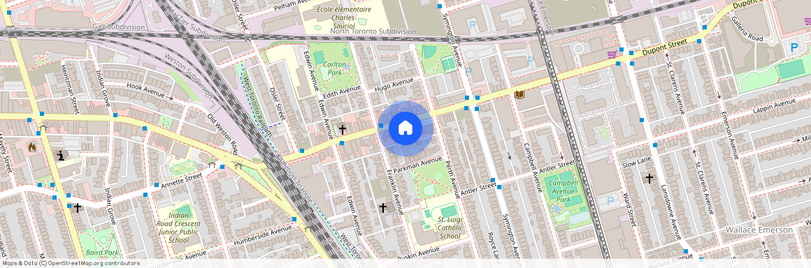 1571 Dupont Street nd Flr, Toronto