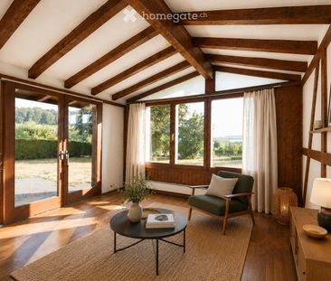 Wohnkomfort in Bösingen 6.5-Zi.-EFH mit Wintergarten - Foto 1