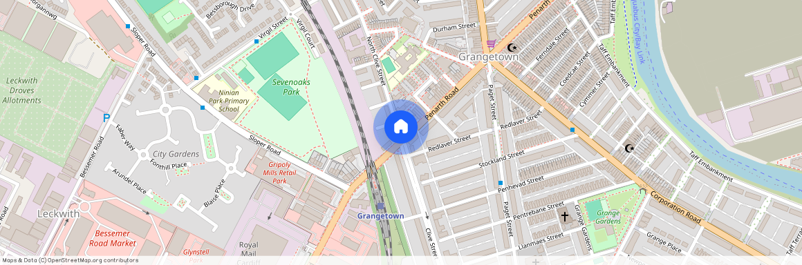 Flat 3, 190 Penarth Road, Cardiff