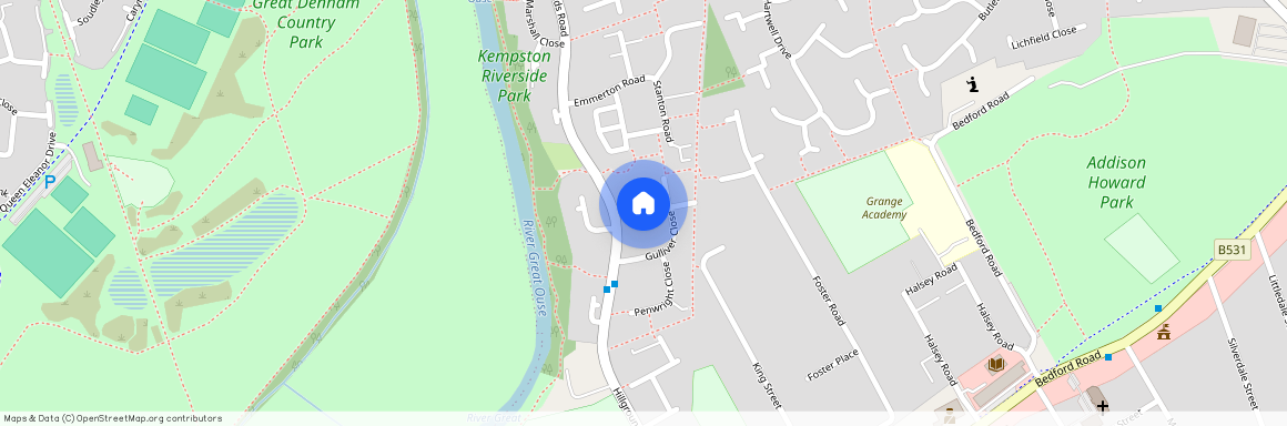 Gulliver Close, Kempston, Bedford, Bedfordshire, MK42