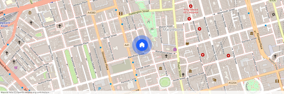 Chiltern Street, Marylebone, London, W1U