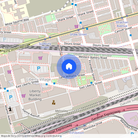 Vibe at Liberty Village Lofts, #1902, 100 Western Battery Road, Toronto