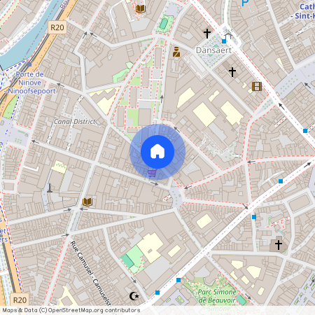 Rue du Rempart des Moines, 12, 114, 1000, Bruxelles