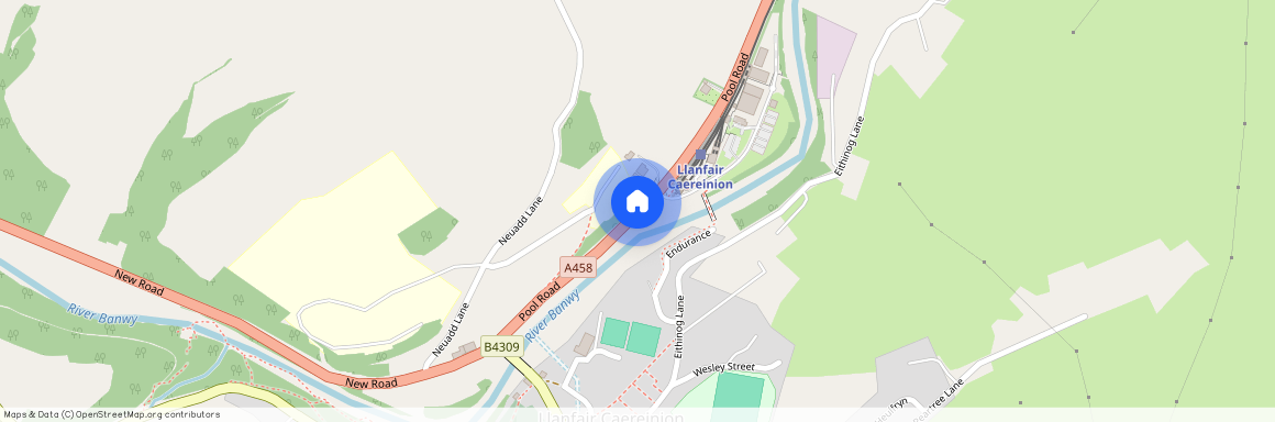 Glan Yr Afon, Llanfair Caereinion, Welshpool, Powys, SY21