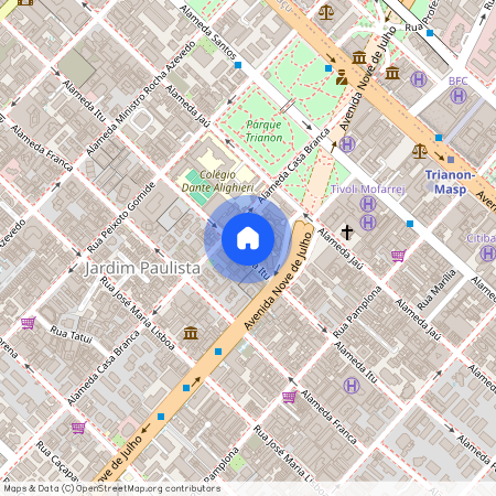 Alameda Itu, 440, Cerqueira César, São Paulo - SP, 01421, Brazil