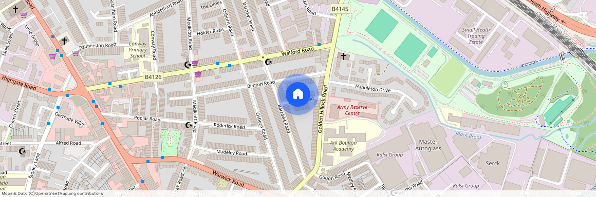 Birmingham B11 1TN, Birmingham B11 1TN, Birmingham B11 1TN