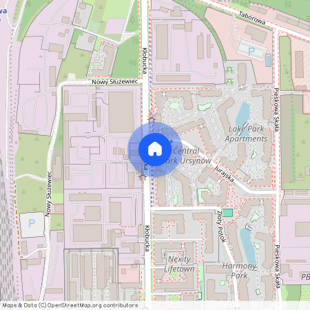 ul. Kłobucka 8a, Wyczółki, Ursynów, Warszawa, mazowieckie