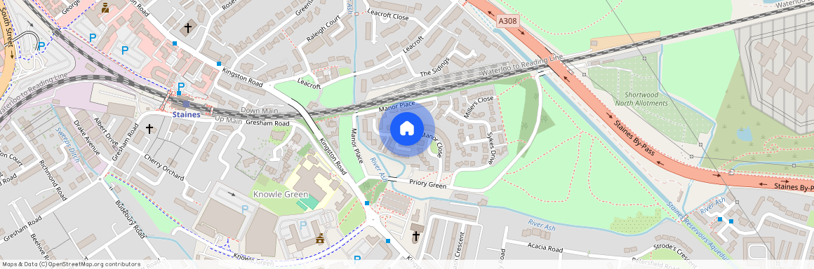 Chestnut Manor Close, Staines-upon-Thames, Surrey, TW18 1AQ