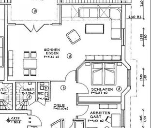 Schöne ca. 135 m² große 4-Zimmer-Maisonettewohnung mit Dachatelier ... - Photo 1