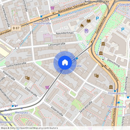 Gottschedstraße, 04109, Gottschedstraße    Leipzig