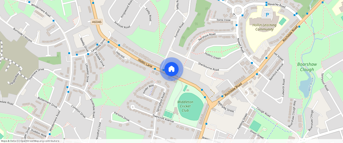 ** Hollin Lane, Middleton M24 5EF