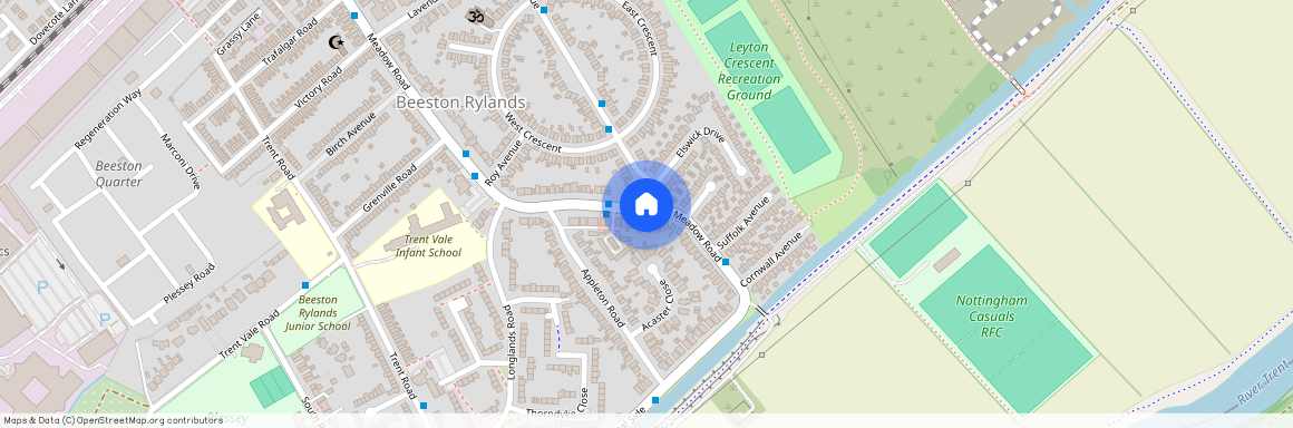 First floor flat Meadow Road, Beeston Rylands, Nottingham, NG9