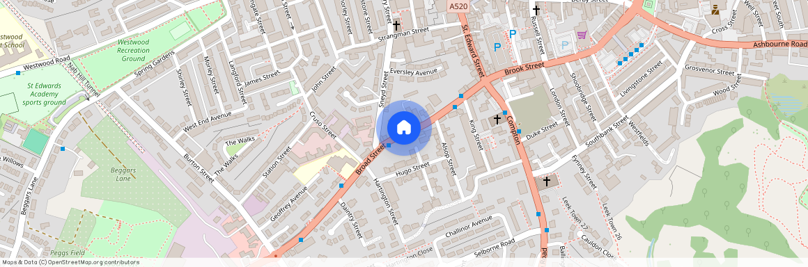 Broad Street, Leek, ST13