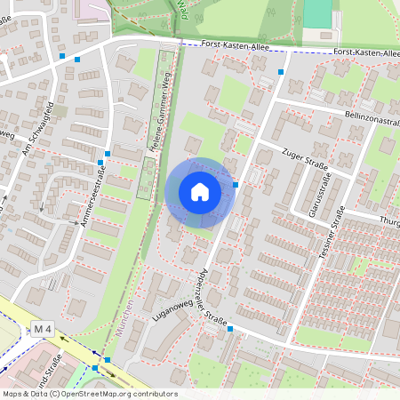 Appenzeller Str. 115, 81475 München - Thalk.Obersendl.-Forsten-Fürstenr.-Solln